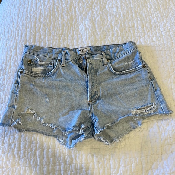 Agolde Parker Shorts - Picture 1 of 3